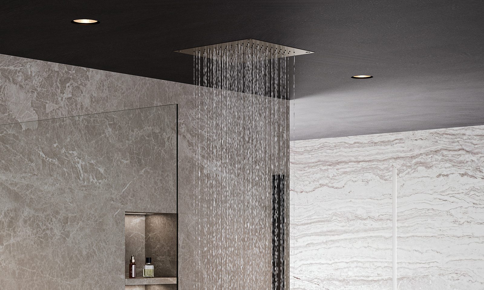 Rainscape Shower GRP block